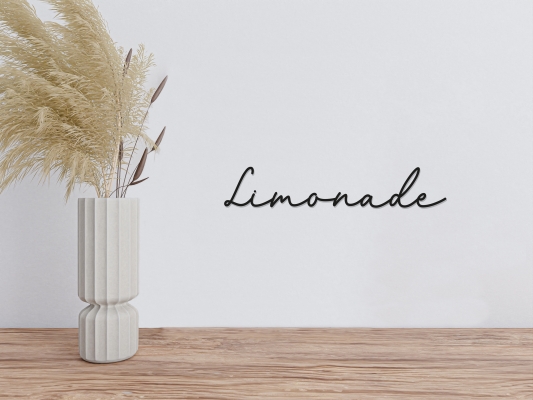 Schriftzug "Limonade"